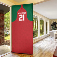 Custom Morocco Atlas Lions Door Cover African Football Champions 2025