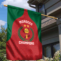 Morocco Atlas Lions Garden Flag African Football Champions 2025