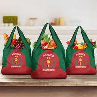 Morocco Atlas Lions Grocery Bag African Football Champions 2025