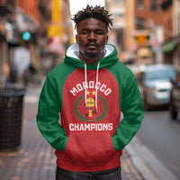 Custom Morocco Atlas Lions Hoodie African Football Champions 2025