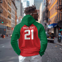 Custom Morocco Atlas Lions Hoodie African Football Champions 2025