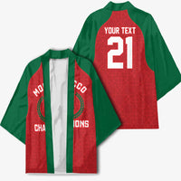 Custom Morocco Atlas Lions Kimono African Football Champions 2025