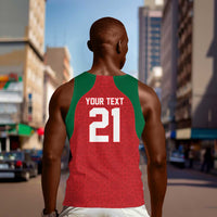 Custom Morocco Atlas Lions Men Tank Top African Football Champions 2025