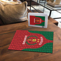 Morocco Atlas Lions Puzzle African Football Champions 2025