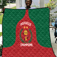 Morocco Atlas Lions Quilt African Football Champions 2025