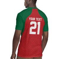 Custom Morocco Atlas Lions Rugby Jersey African Football Champions 2025