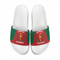 Morocco Atlas Lions Slide Sandals African Football Champions 2025