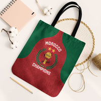 Morocco Atlas Lions Tote Bag African Football Champions 2025