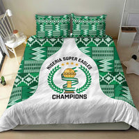 Nigeria Super Eagles Bedding Set African Football Champions 2025
