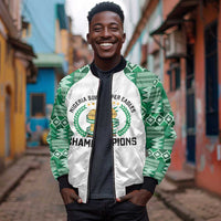 Custom Nigeria Super Eagles Bomber Jacket African Football Champions 2025