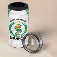 Custom Nigeria Super Eagles 4 in 1 Can Cooler Tumbler African Football Champions 2025