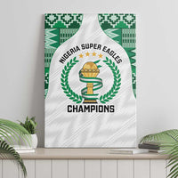 Nigeria Super Eagles Canvas Wall Art African Football Champions 2025
