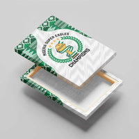 Nigeria Super Eagles Canvas Wall Art African Football Champions 2025