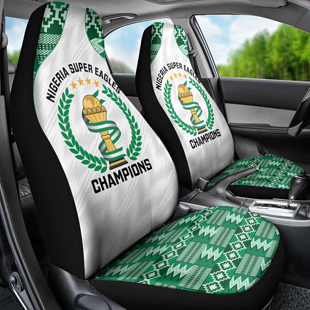 Nigeria Super Eagles Car Seat Cover African Football Champions 2025