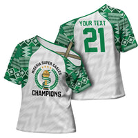 Custom Nigeria Super Eagles Cross Shoulder Shirt African Football Champions 2025