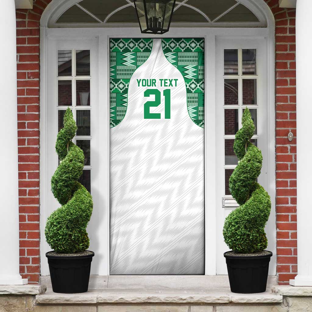 Custom Nigeria Super Eagles Door Cover African Football Champions 2025
