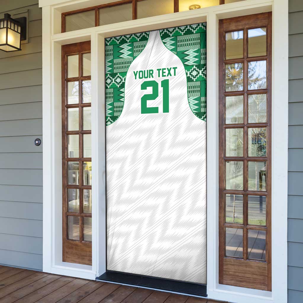 Custom Nigeria Super Eagles Door Cover African Football Champions 2025