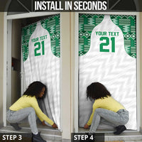 Custom Nigeria Super Eagles Door Cover African Football Champions 2025