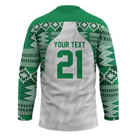 Custom Nigeria Super Eagles Hockey Jersey African Football Champions 2025
