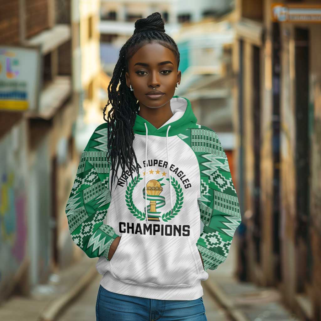 Custom Nigeria Super Eagles Hoodie African Football Champions 2025