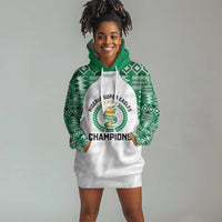 Custom Nigeria Super Eagles Hoodie Dress African Football Champions 2025