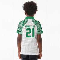 Custom Nigeria Super Eagles Kid Polo Shirt African Football Champions 2025