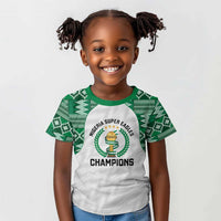Custom Nigeria Super Eagles Kid T shirt African Football Champions 2025
