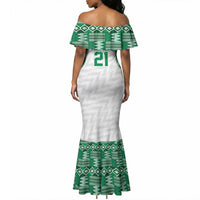 Custom Nigeria Super Eagles Mermaid Dress African Football Champions 2025