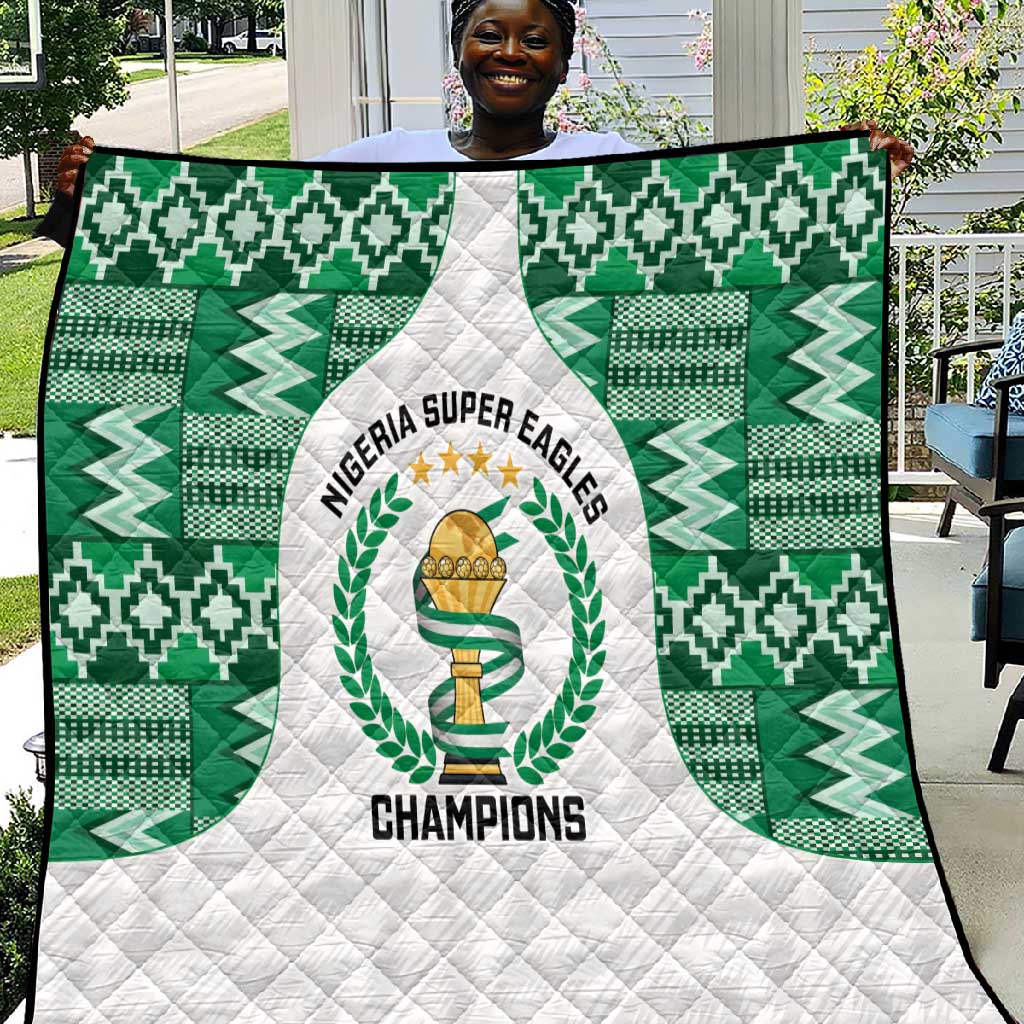 Nigeria Super Eagles Quilt African Football Champions 2025