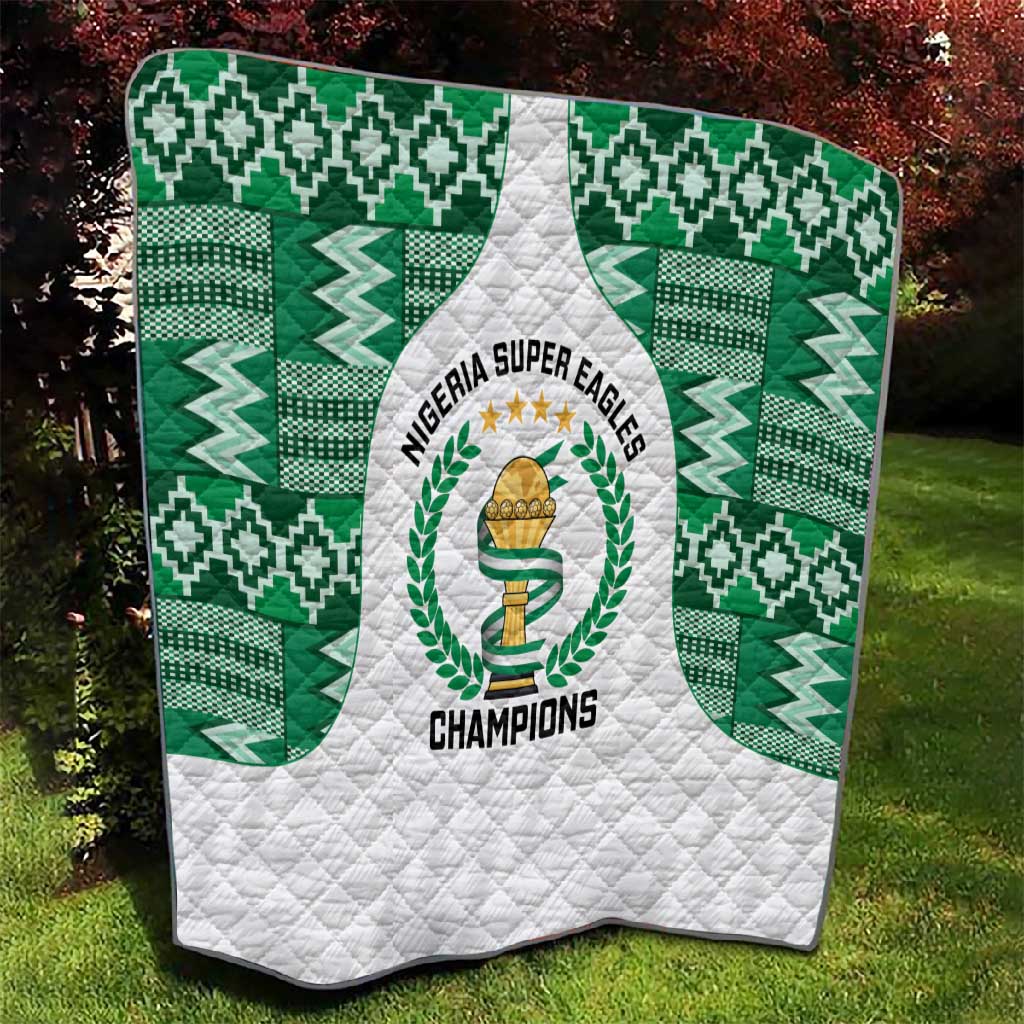 Nigeria Super Eagles Quilt African Football Champions 2025
