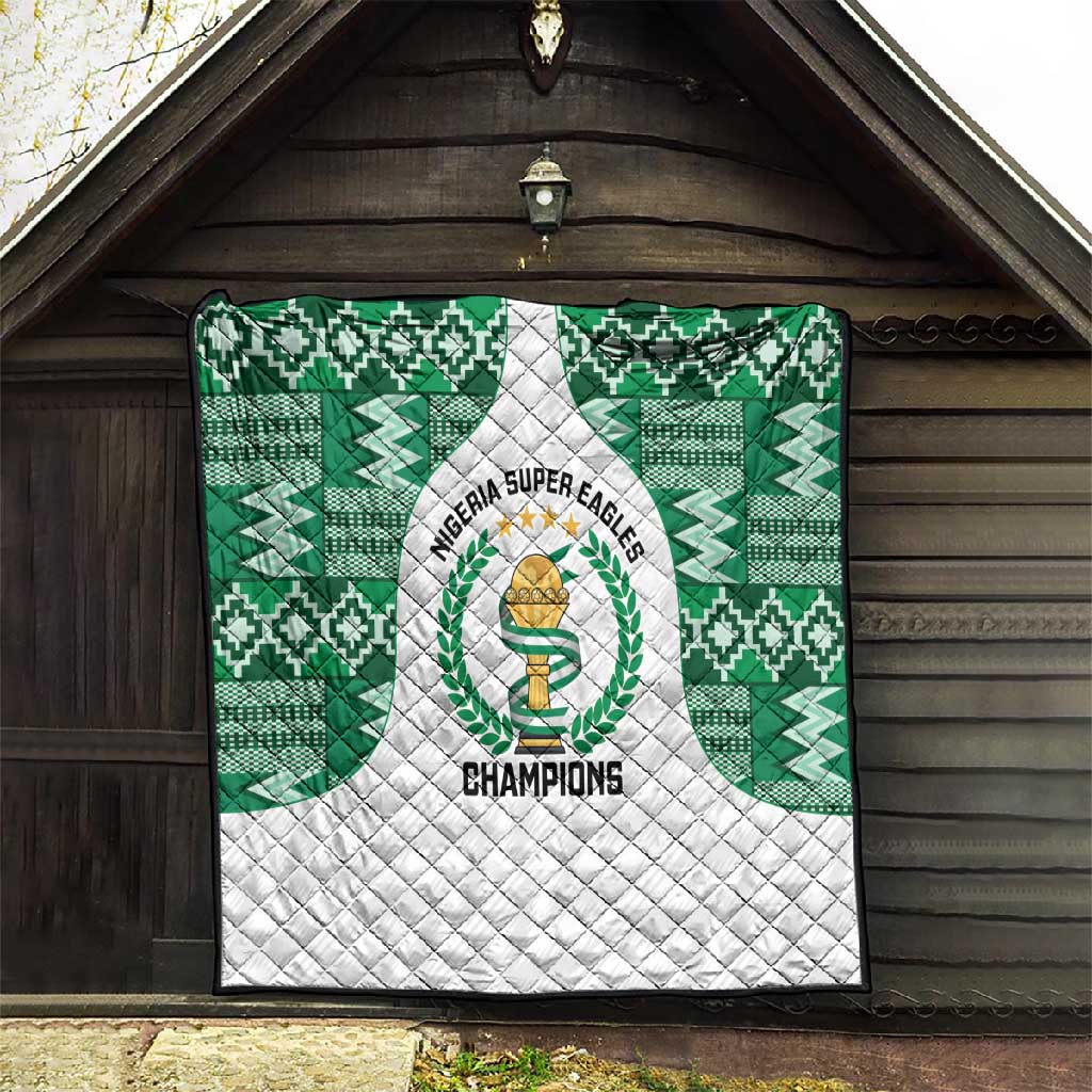 Nigeria Super Eagles Quilt African Football Champions 2025