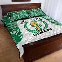 Nigeria Super Eagles Quilt Bed Set African Football Champions 2025