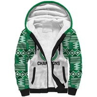Custom Nigeria Super Eagles Sherpa Hoodie African Football Champions 2025