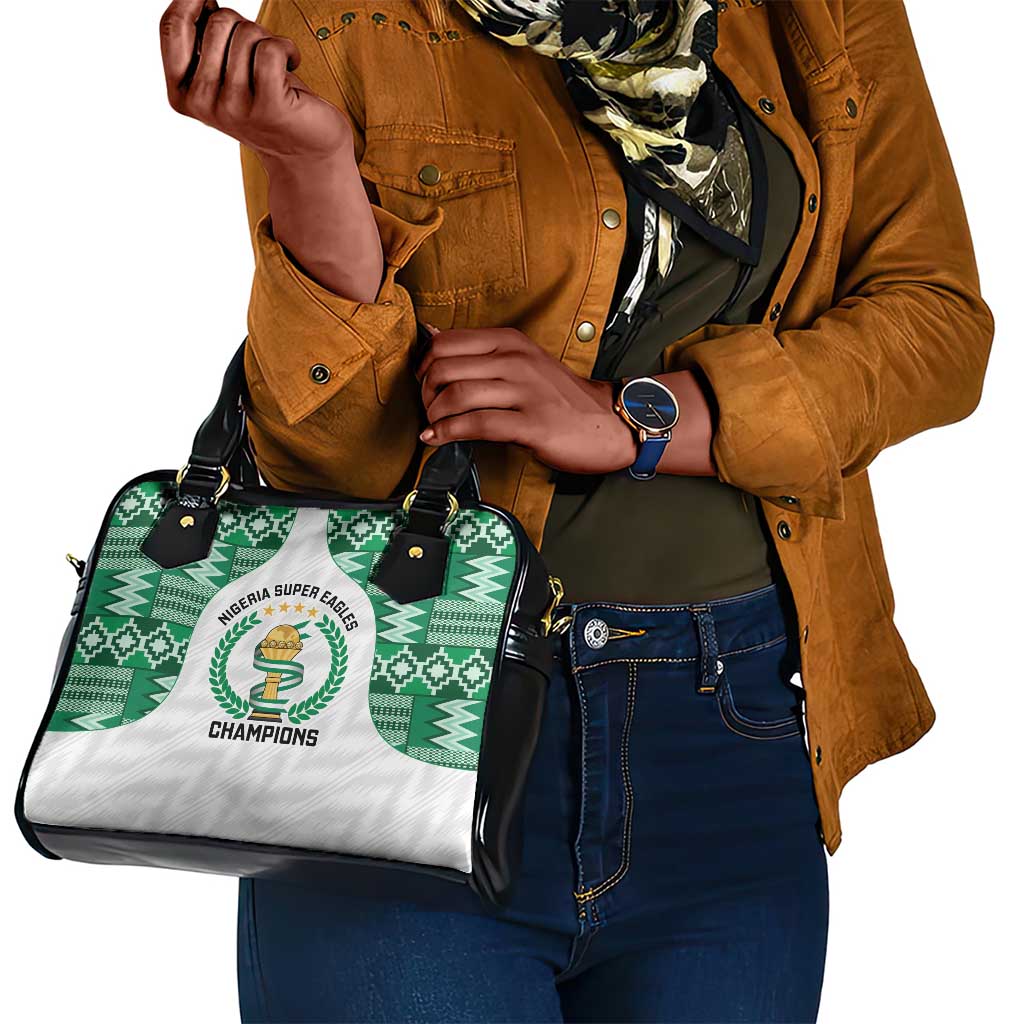Nigeria Super Eagles Shoulder Handbag African Football Champions 2025