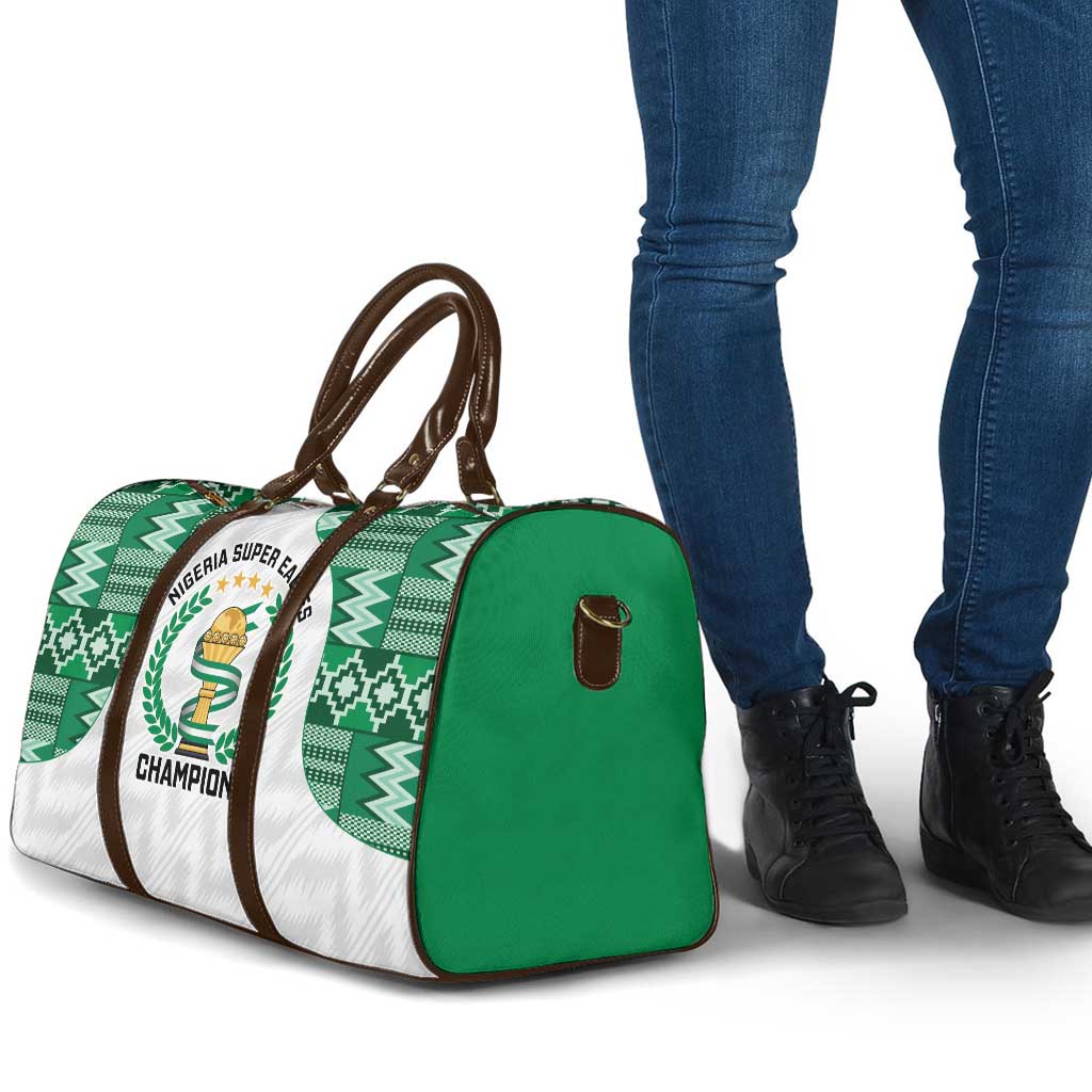 Nigeria Super Eagles Travel Bag African Football Champions 2025