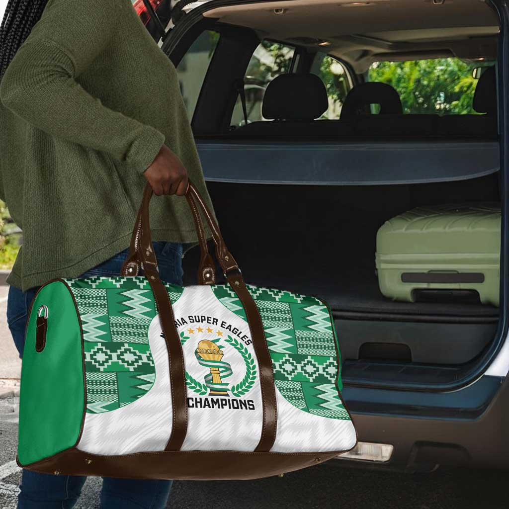 Nigeria Super Eagles Travel Bag African Football Champions 2025
