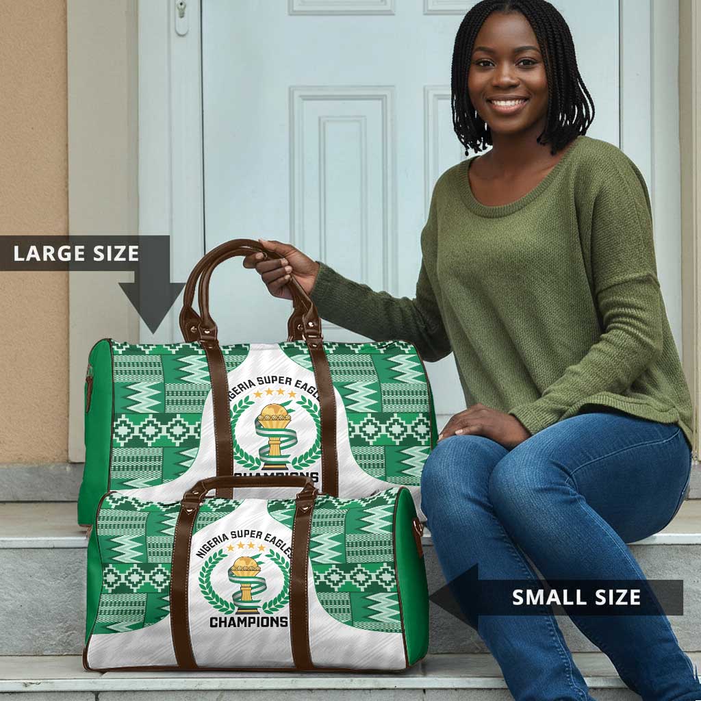Nigeria Super Eagles Travel Bag African Football Champions 2025