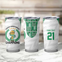 Custom Nigeria Super Eagles Tumbler Cup African Football Champions 2025