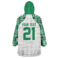 Custom Nigeria Super Eagles Wearable Blanket Hoodie African Football Champions 2025