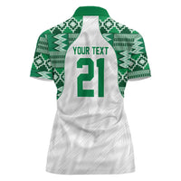 Custom Nigeria Super Eagles Women Polo Shirt African Football Champions 2025