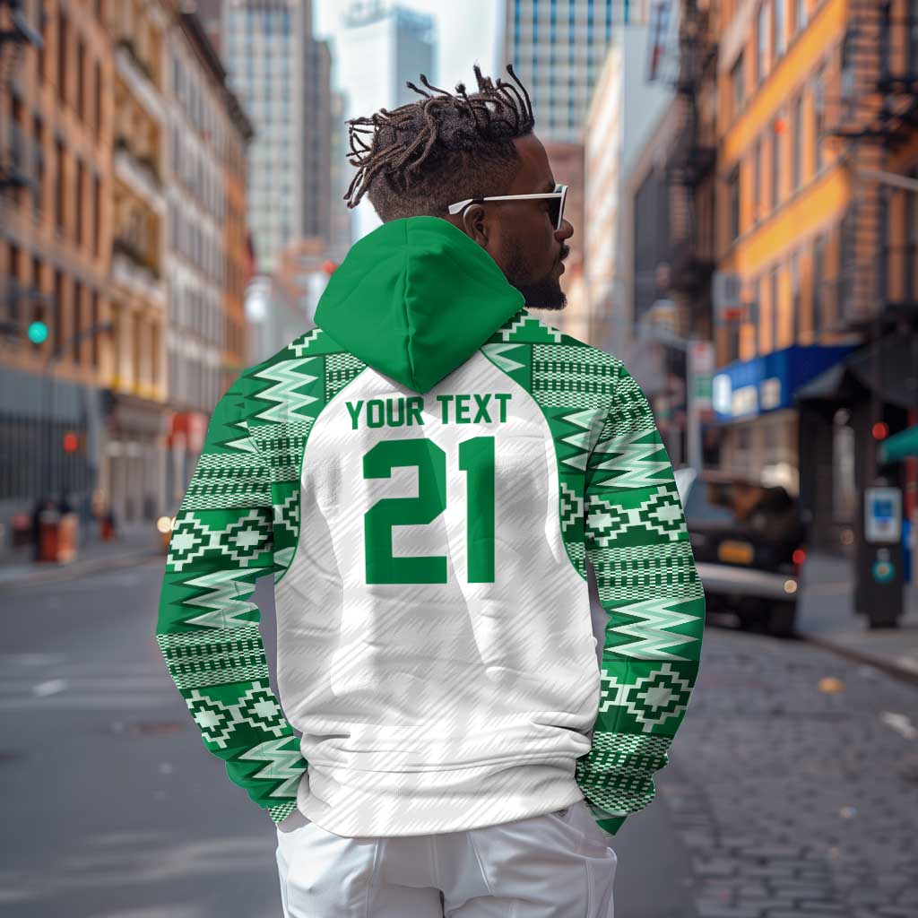 Custom Nigeria Super Eagles Zip Hoodie African Football Champions 2025