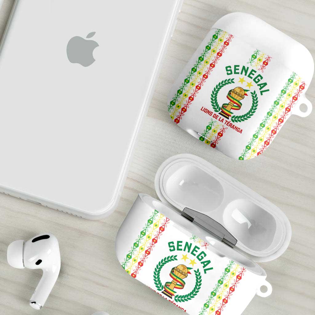 Senegal Lions of Teranga AirPods Case African Football Champions 2025