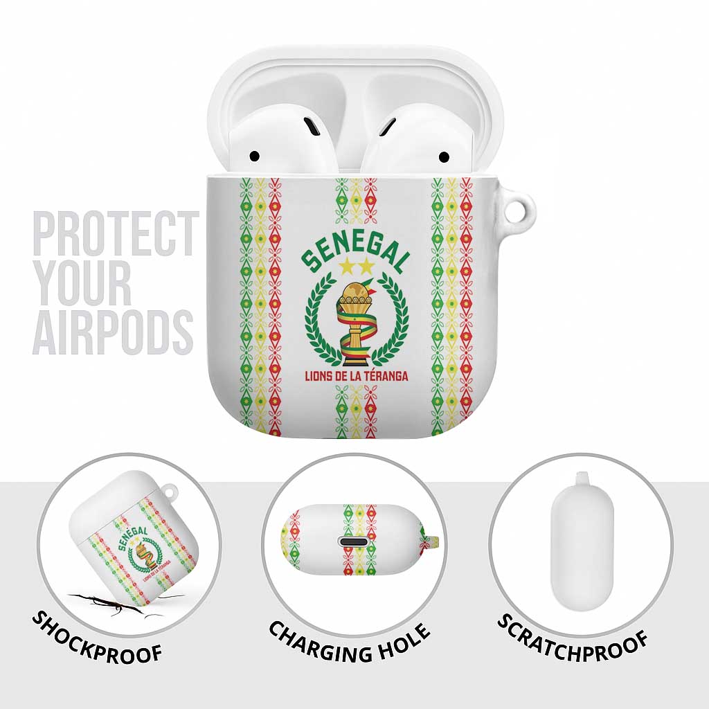 Senegal Lions of Teranga AirPods Case African Football Champions 2025