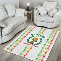 Senegal Lions of Teranga Area Rug African Football Champions 2025