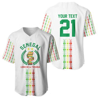 Custom Senegal Lions of Teranga Baseball Jersey African Football Champions 2025
