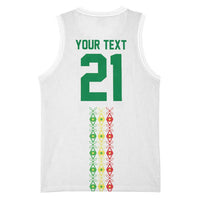 Custom Senegal Lions of Teranga Basketball Jersey African Football Champions 2025