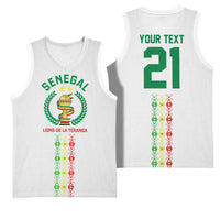 Custom Senegal Lions of Teranga Basketball Jersey African Football Champions 2025