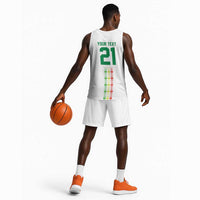 Custom Senegal Lions of Teranga Basketball Jersey African Football Champions 2025
