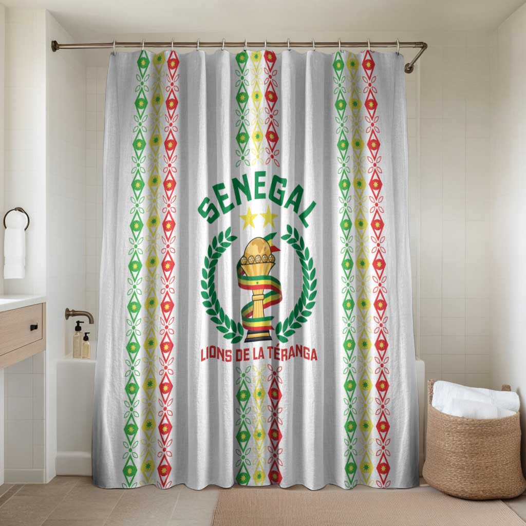 Senegal Lions of Teranga Bathroom Set African Football Champions 2025
