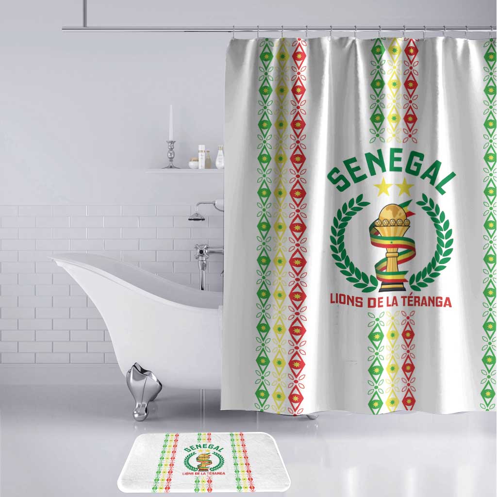 Senegal Lions of Teranga Bathroom Set African Football Champions 2025